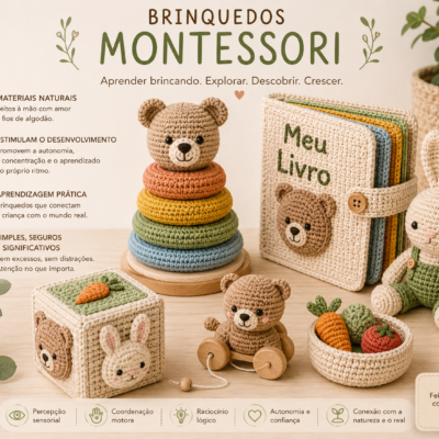 Brinquedos Montessori: para aprender a brincar